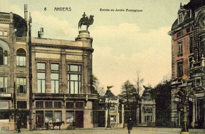 Antwerpen, Ingang van de Dierentuin door European Photographer